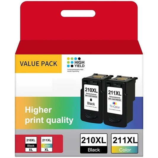 Printer Ink 210XL 211XL Combo Pack for Canon Printer