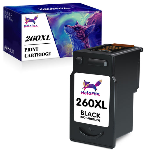 Halofox PG-260 CL-261 Ink Cartridges (1 Black)