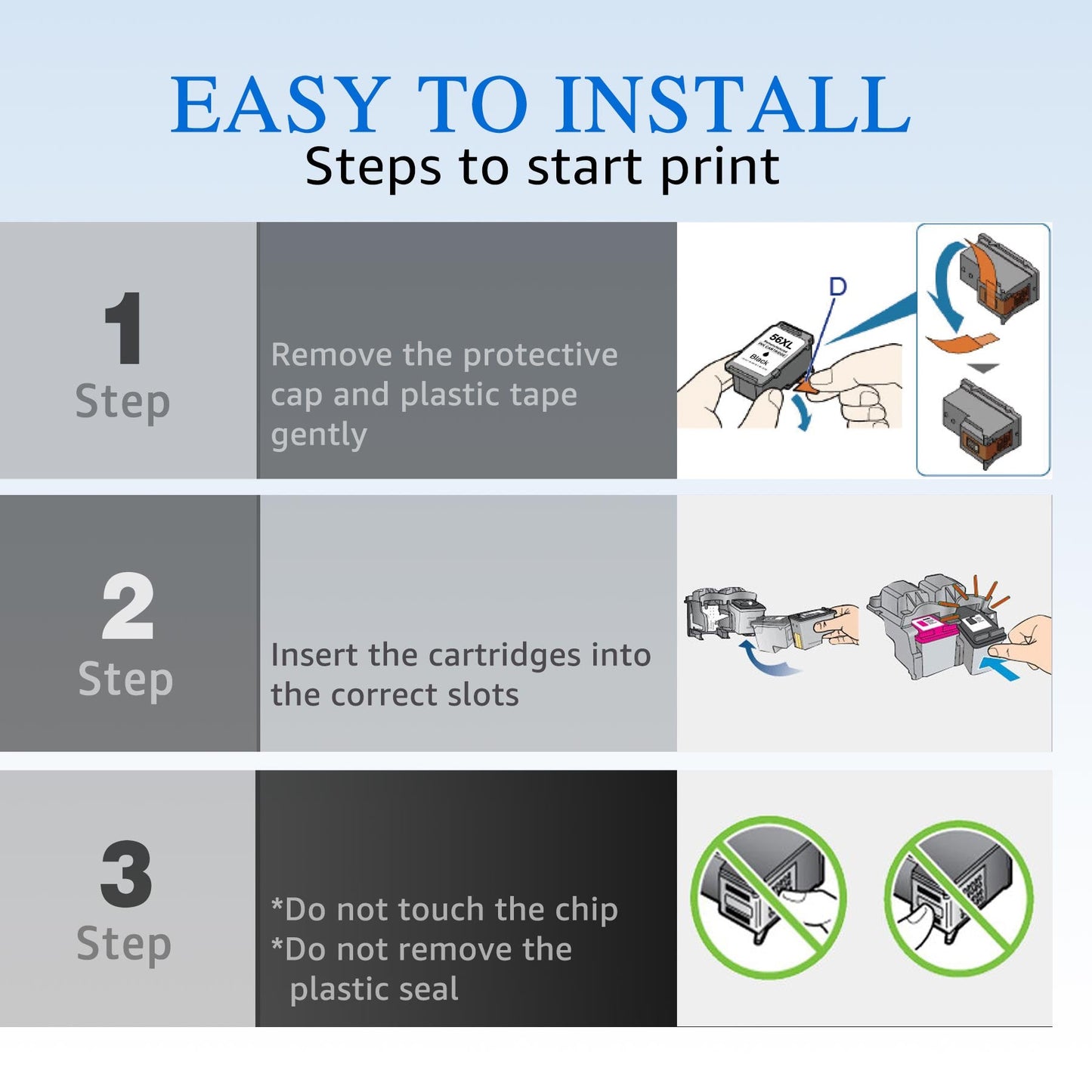 57XL 57 XL Ink Cartridge Replacement