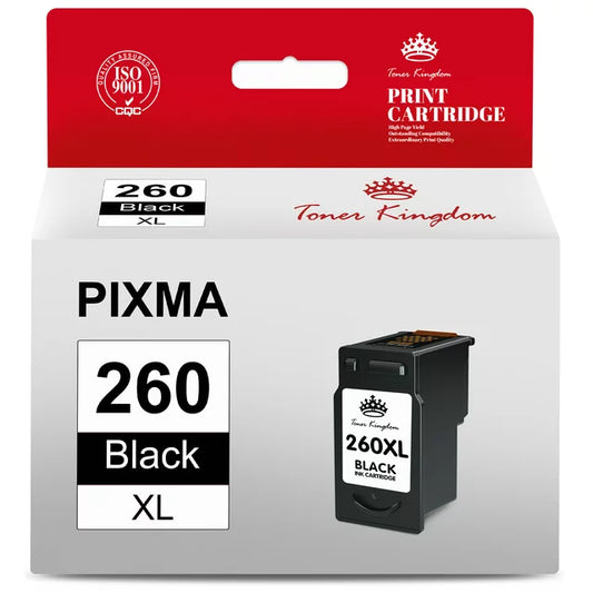 PG-260 XL CL-261 XL Ink Cartridges CL-261 XL Combo Pack Work with Canon TS5320 TS6420 TR7020 All in One Wireless Printer (1 Black)