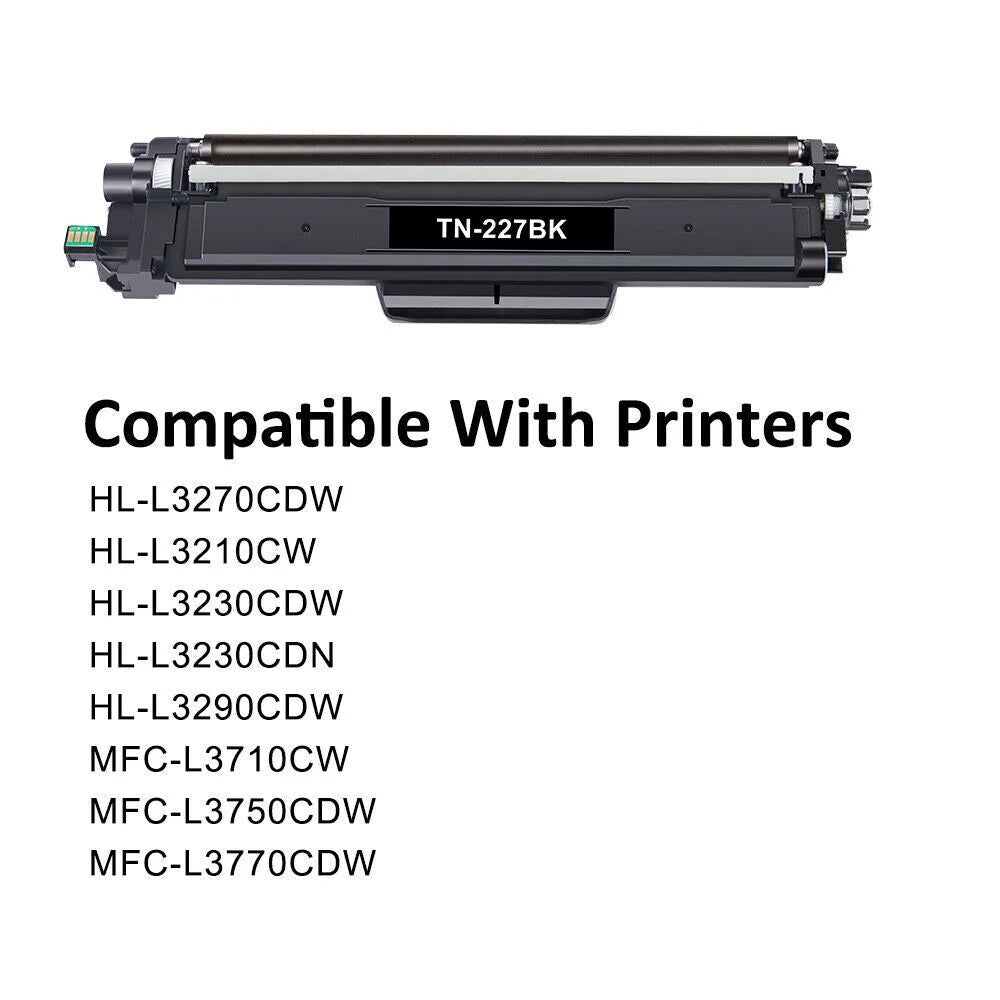 TN227 TN223 Toner Cartridge Replacement for Brother