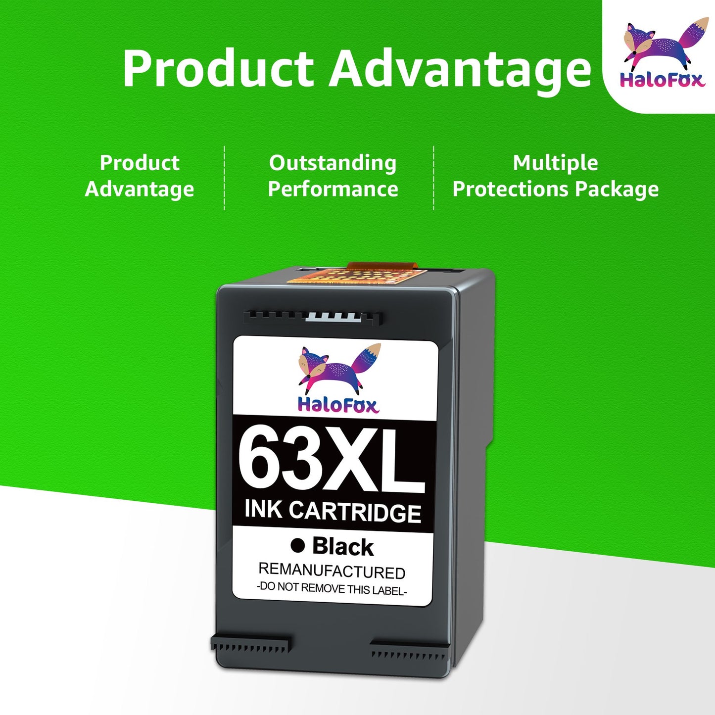 63 Black Ink 63XL 63XL Black Ink Cartridge for HP 63XL Ink Cartridge 63 XL Ink 63 for HP Officejet 3830 4650 5255 3832 Envy 4520 4512 4516 Deskjet 1112 3630 3634 3639 2132 Ink Printer (Black, 1 Pack)