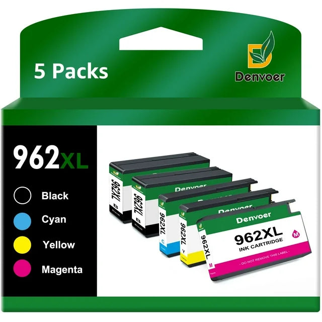 962XL Ink Cartridges for HP,Yellow