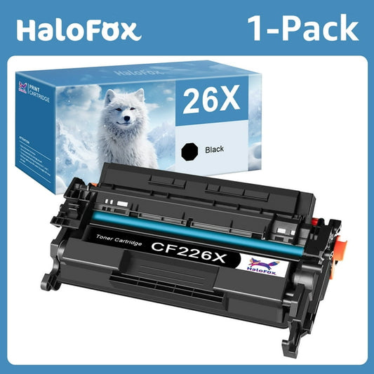 CF226X 26X Toner Cartridge Replacement for HP 26X CF226X 26A CF226A Black High Yield Toner Cartridge For HP Laserjet Pro M402dn M402n MFP M426fdw M426fdn M426dw M402 M426 Printer (Black, 1-Pack)