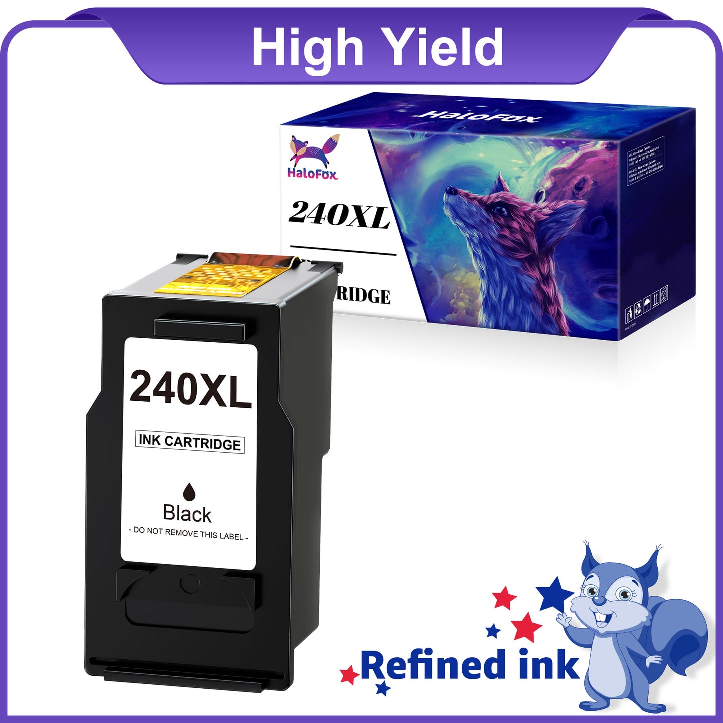 240XL Black Ink Cartridge (1 Pack)