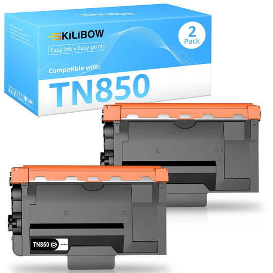 TN-850 TN850 Toner Cartridge Replacement for Brother(2-Pack,Black)