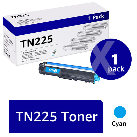 TN221 TN221 Toner Cartridge Compatible for Brother(1 Cyan)