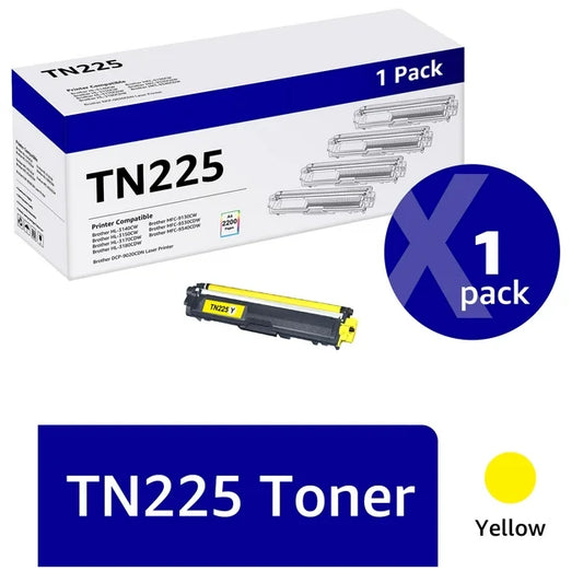 TN221 TN221 Toner Cartridge Compatible for Brother(1 Yellow)