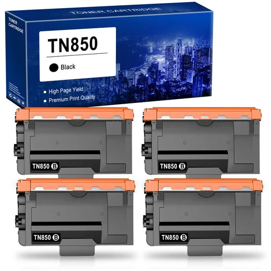 TN850 Toner Cartridge Replacement for Brother(Black, 4-Pack)