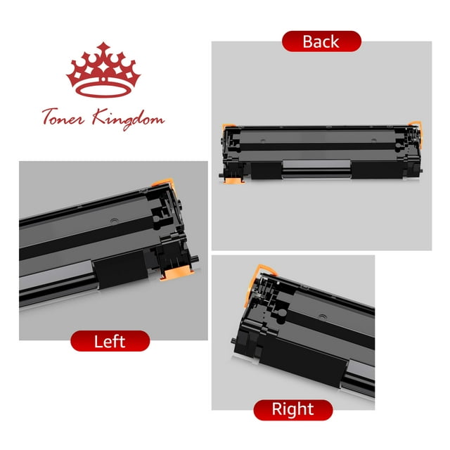 78A CE278A Toner Cartridges for HP Laserjet MFP M1536dnf, M1537dnf, M1538dnf, M1539dnf, P1606dn Printer compatible with 1606dn toner cartridge( Black，2-Pack)