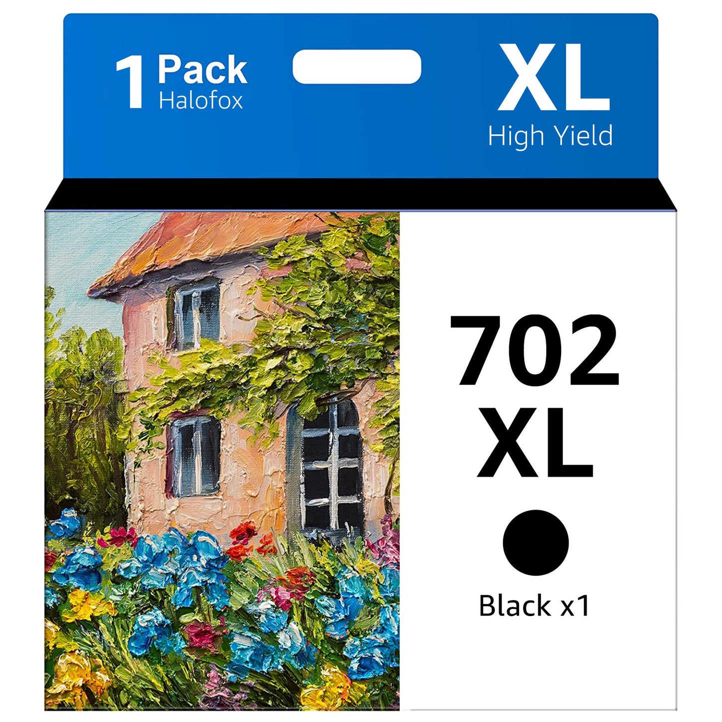 Replacement Epson 702 702XL T702 Black Ink Cartridge(1 pack)