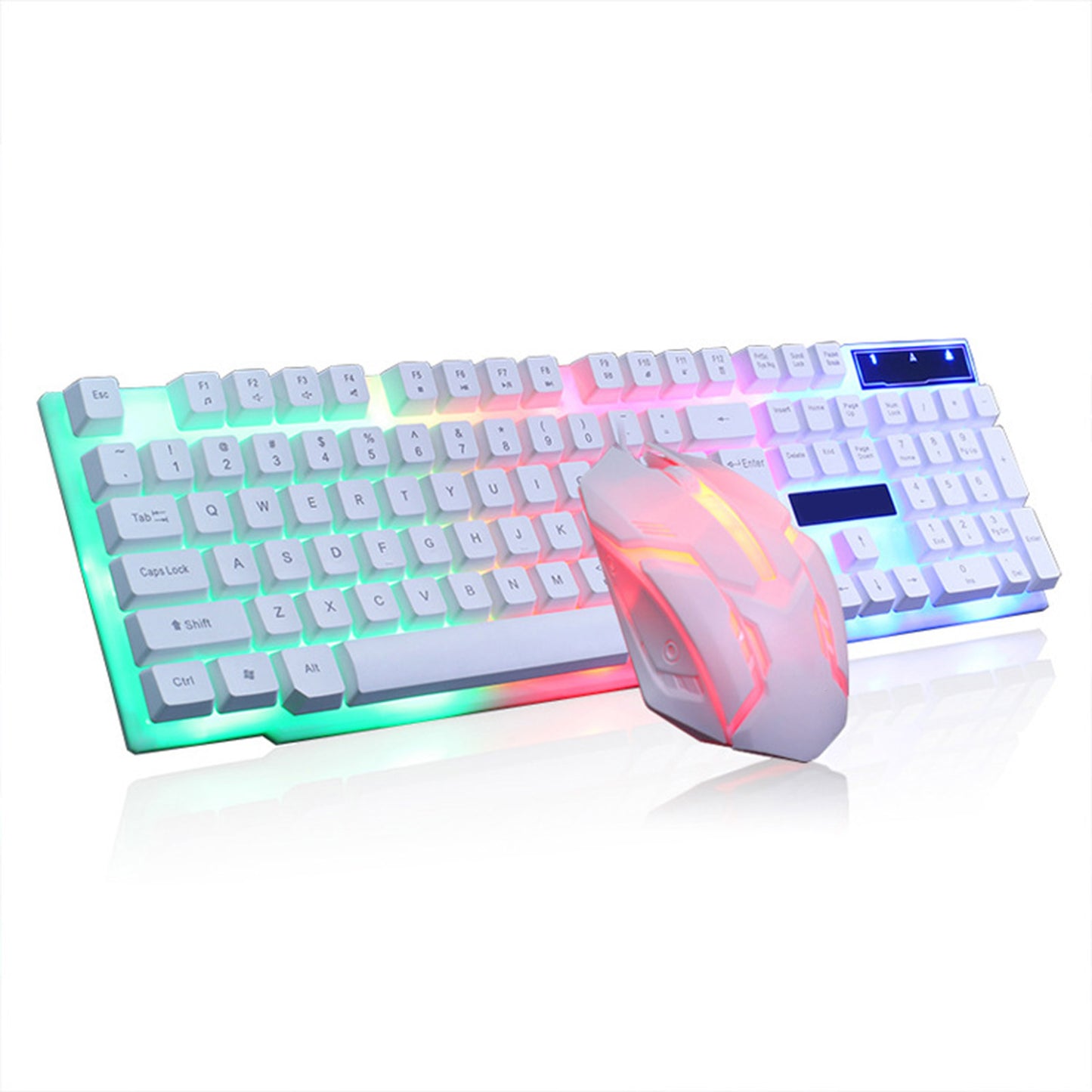 Keyboard and Mouse Combo White