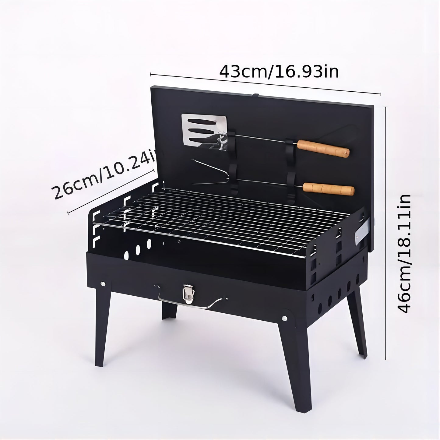 Portable Lightweight Barbecue Grill Tools