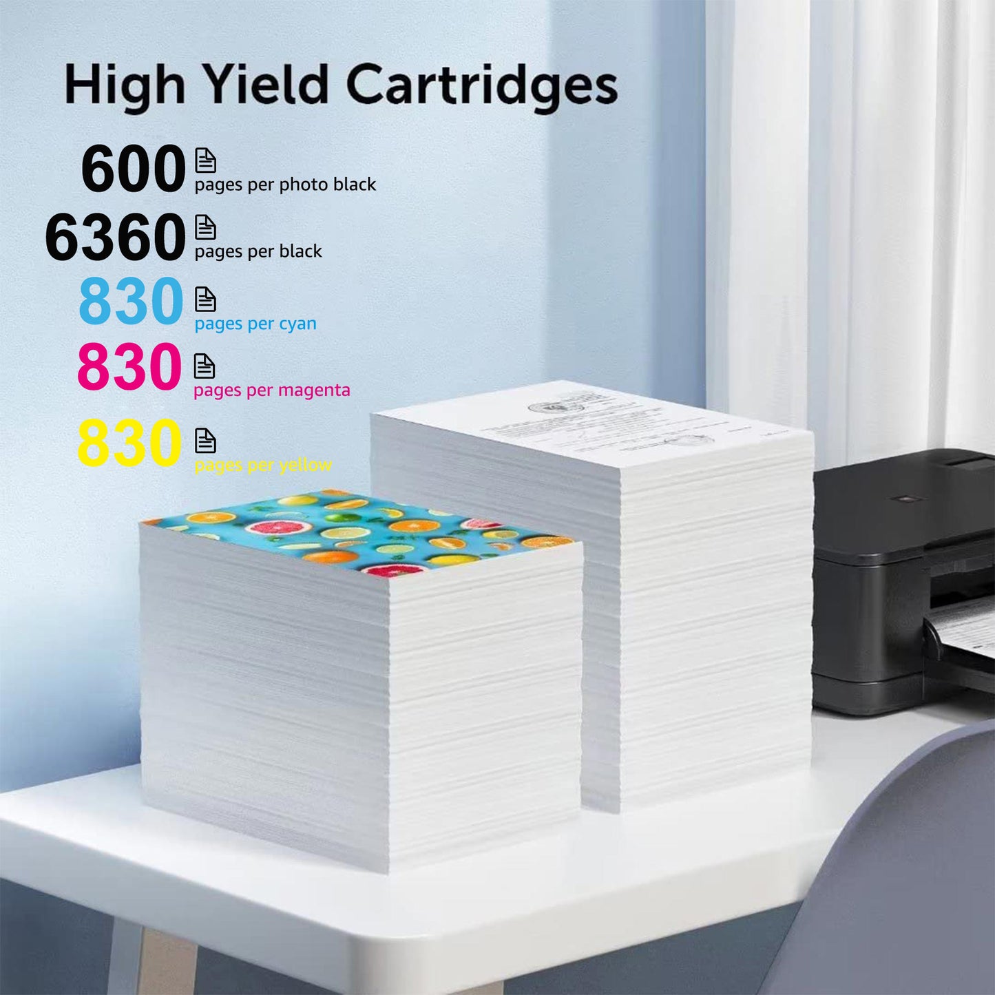 280XXL Ink Cartridge for Canon (5 Pack)