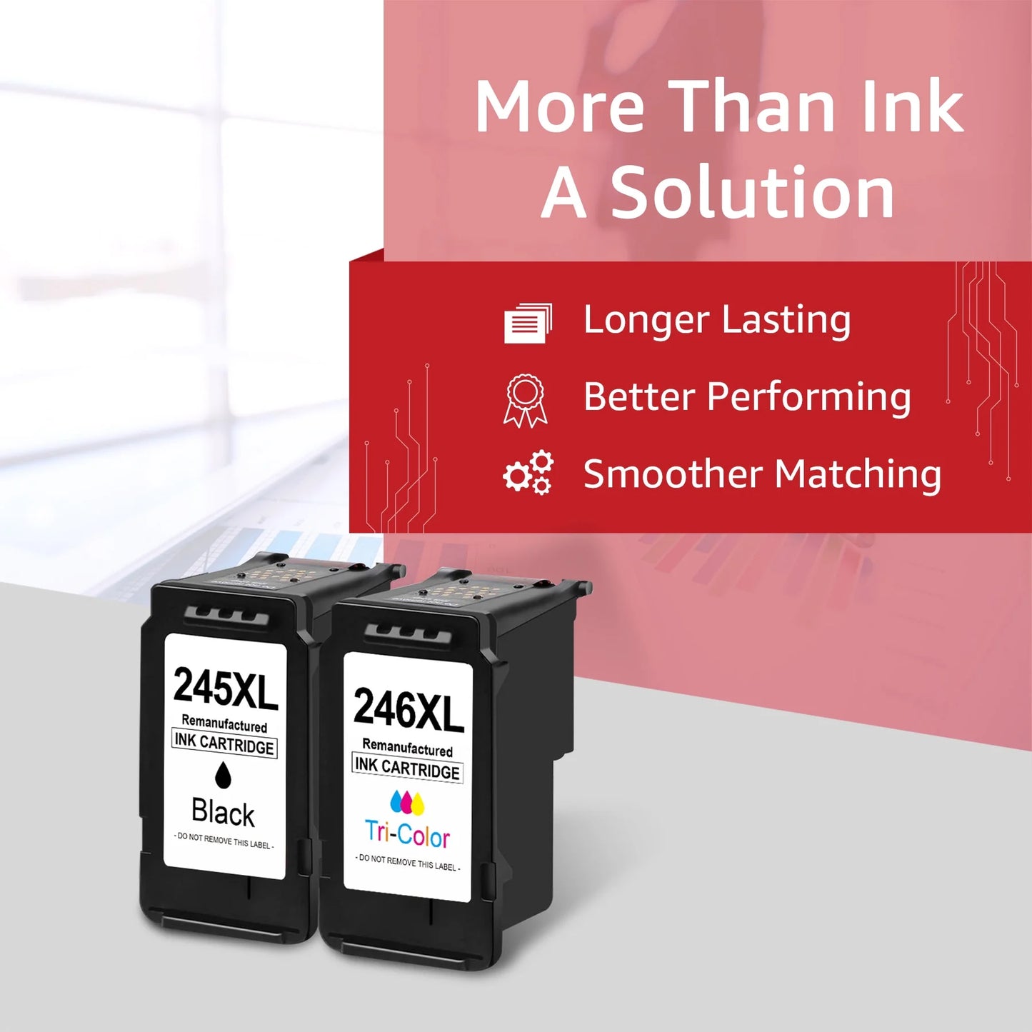 245XL/246XL Compatible Ink Cartridge Replacement for Canon