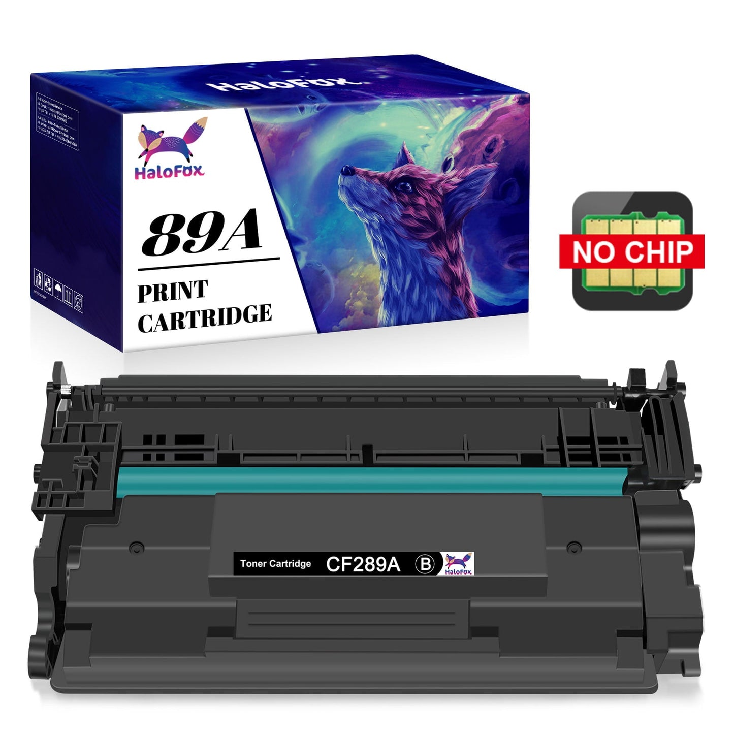 1 pack 89A (CF289A) Toner Cartridge compatible for HP 89A (CF289A) Toner Cartridge, Black