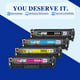 305X 305A Toner Cartridge Replacement for HP(Black, Cyan, Magenta, Yellow)