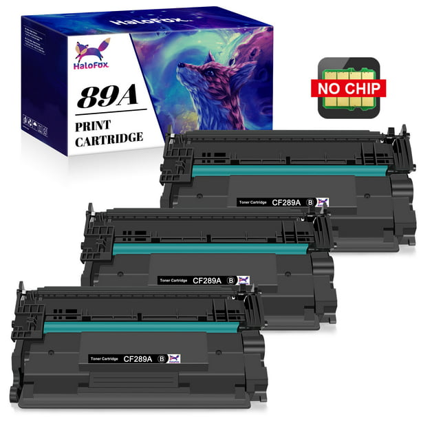 3 pack 89A (CF289A) Toner Cartridge compatible for HP(Black)